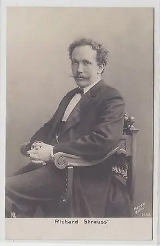 62620 Ak Richard Strauss Komponist um 1900