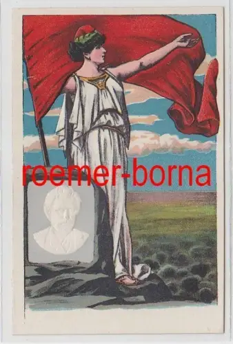 74167 Präge Ak August Bebel sozialist. Reichstagsabgeordneter um 1910