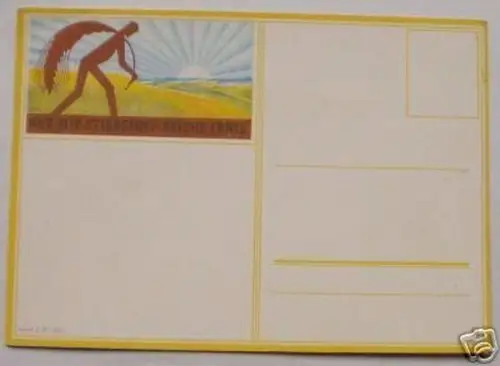 schöne Ak Reklame "Stickstoffdünger" um 1935
