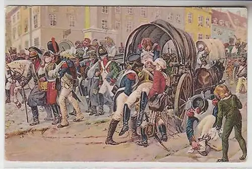 66119 Schädes Reklame Ak Die Völkerschlacht 1813 Nr.3, um 1913