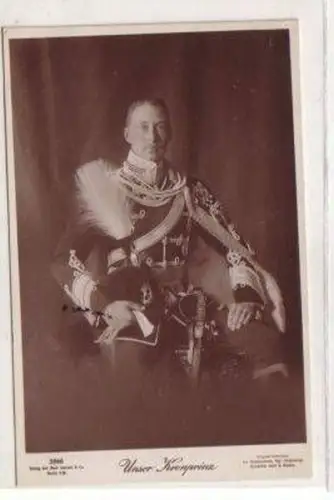 45916 Ak Kronprinz Friedrich Wilhelm in Uniform um 1915