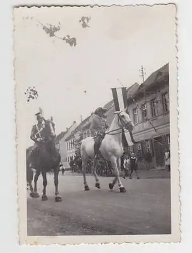 54842 Foto Reiter in Schutztruppenuniform und Ulan