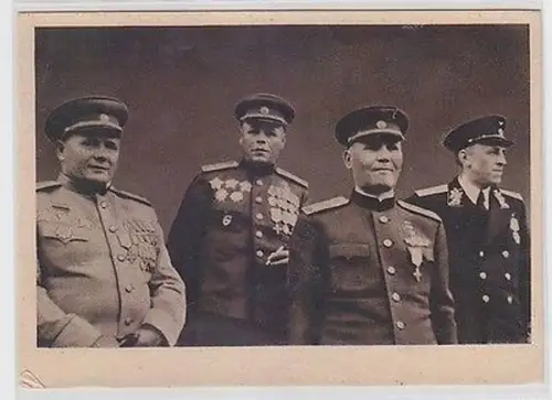 64894 Ak Berühmte Generäle UdSSR, CCCP, Sowjetunion, Russland um 1950