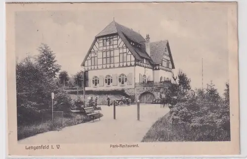 908515 AK Lengenfeld im Vogtland - Park-Restaurant, Inh. Curt Bernhardt 1919