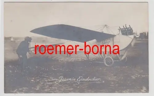 78437 Foto Ak Jeannin Eindecker um 1915