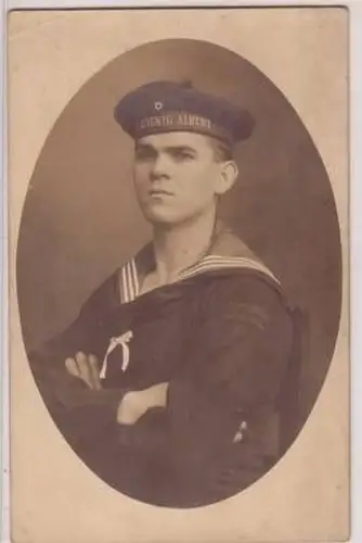 53766 Foto Ak Matrose der S.M.S. König Albert um 1913