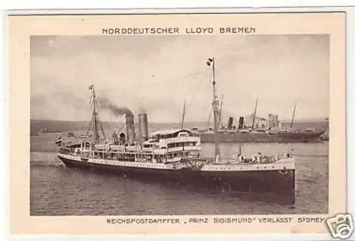 23076 Ak Reichspostdampfer "Prinz Sigismund" um 1920