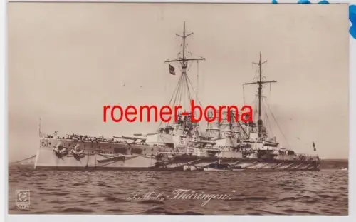 85124 Ak Kriegsschiff S.M.S. 'Thüringen' um 1915
