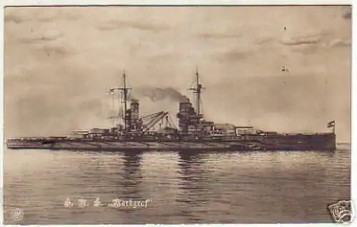 11144 Ak Kriegsschiff S.M.S. "Markgraf" um 1916
