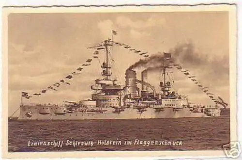 00961 Ak deutsches Kriegsschiff S.M.S. SchleswigHolstein