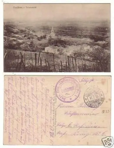 27011 Feldpost Ak Bayr. Fest. Luftschiffertr. Nr.1 1915