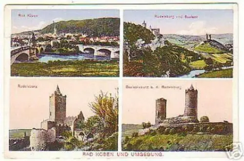 08651 Mehrbild Ak Bad Kösen und Umgebung um 1920