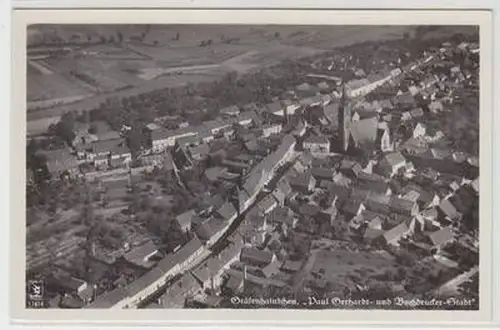 05079 Ak Gräfenhainichen "Paul Gerhardt- und Buchdrucker Stadt" um 1940