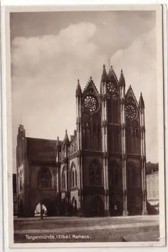 60426 Ak Tangermünde (Elbe) Rathaus 1937