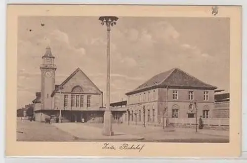 57010 Ak Zeitz Bahnhof 1918