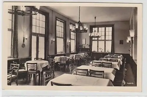 64445 Ak Zerbst HO Gaststätte v. Rephuns Garten Innenansicht 1964