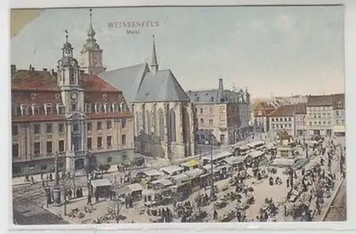 44276 Ak Weissenfels Markt 1909