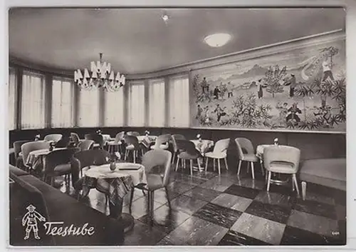 64682 Ak Dessau Café Tirana Teestube 1963