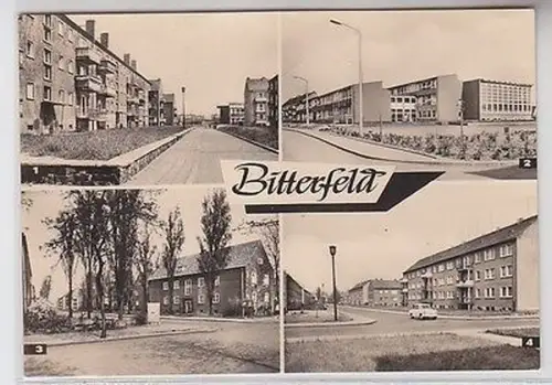 64552 Mehrbild Ak Bitterfeld Anhalt-Siedlung 1968