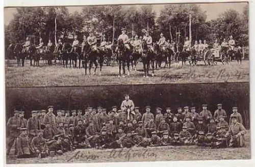 33878 Feldpost Ak Gruss aus Alten Grabow 1916