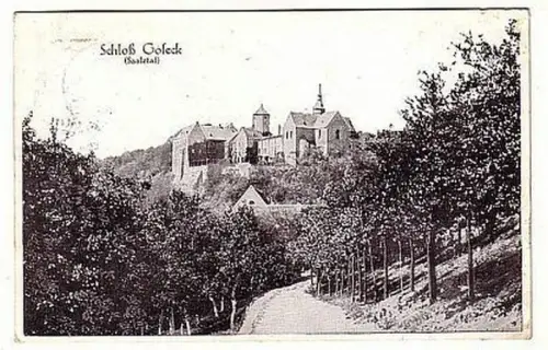 42860 Ak Schloß Goseck (Saaletal) 1933