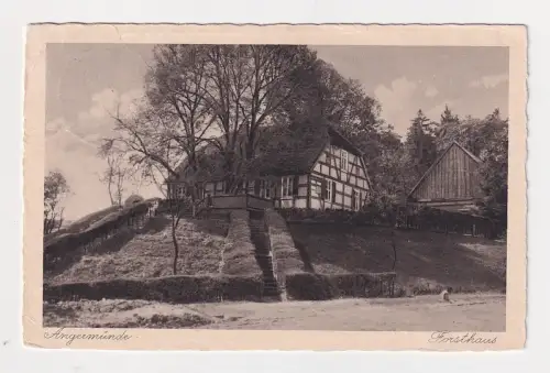 66222 Ak Angermünde Forsthaus 1928