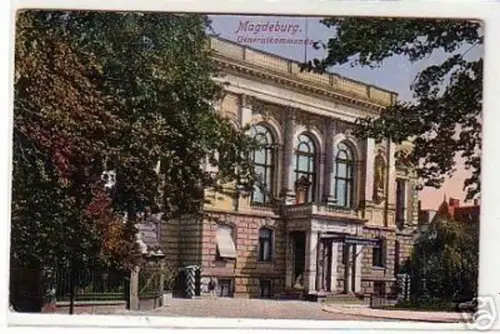 17474 Feldpost Ak Magdeburg Generalkommando 1916