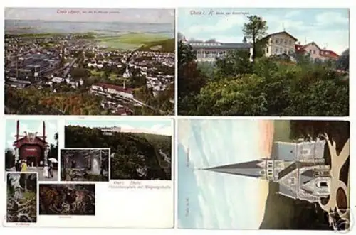 18689/4 Ak Thale im Harz Hotel usw. um 1910