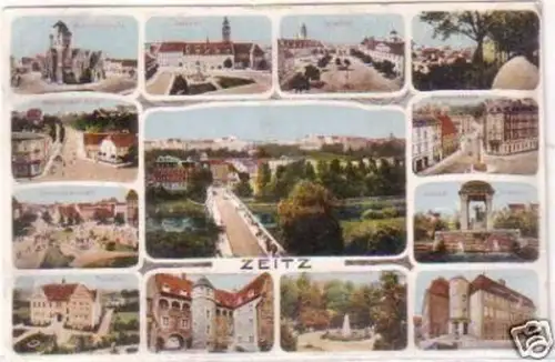 26387 Mehrbild Ak Zeitz Lyzeum usw. 1921