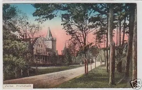 34757 Feldpost Ak Zerbst Promenade 1916