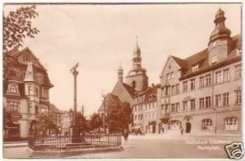 25664 Ak Hettstedt Südharz Marktplatz 1935