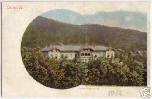 06313 Ak Gernrode Haus Hagenthal um 1910