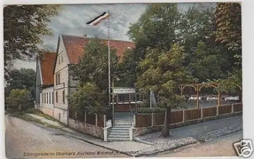 34647 Ak Gruß aus Elbingerode im Harz Kurhotel 1914