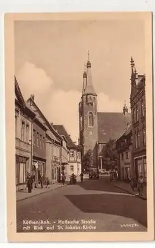 56966 Ak Köthen in Anhalt Hallesche Strasse 1955