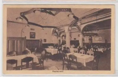 47085 Ak Halle a.s. Restaurant "Sankt Nikolaus" 1915