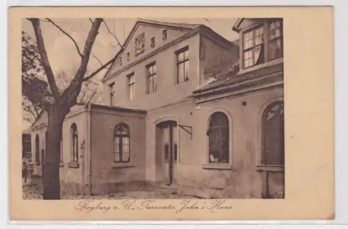 49825 Ak Freyburg a.U. Turnvater Jahn´s Haus 1924