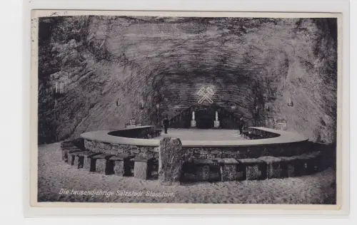 91207 AK Die tausendjährige Salzstadt Stassfurt - Salzbergwerk, Festsaal 1934