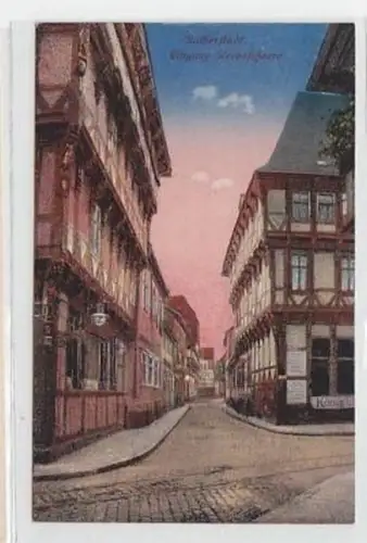 37395 Ak Halberstadt Eingang Krebsscheere um 1920