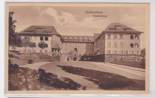 91460 Ak Aschersleben Krankenhaus 1928