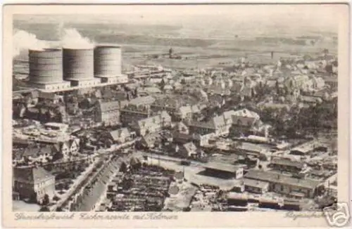 18546 Ak Großkraftwerk Zschornewitz mit Kolonien um1930