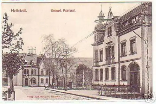 05802 Ak Hettstedt Kaiserliches Postamt 1908