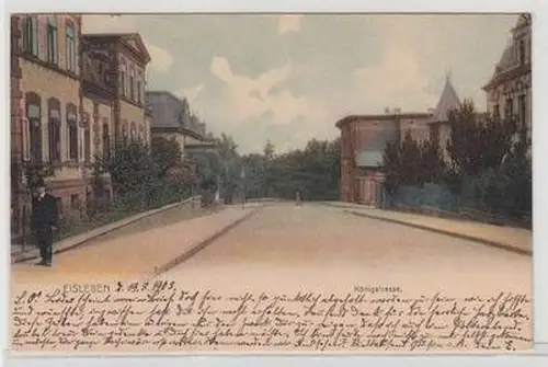56073 Ak Eisleben Königstrasse 1903