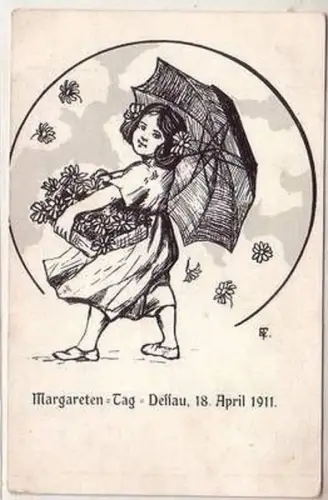 18614 Ak Dessau Margareten Tag 18. April 1911