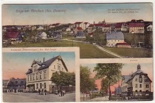 60848 Mehrbild Ak Gruß aus Mittelbach (Bezirk Chemnitz) 1930