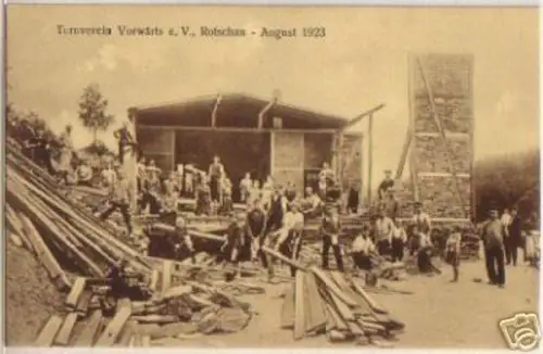 14598 AK Turnverein Vorwärts e.V. Rotschau 1923