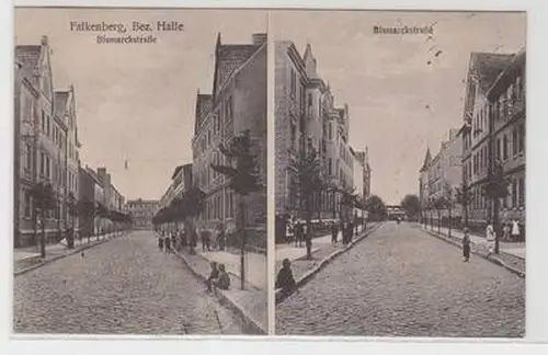 56185 Mehrbild Ak Falkenberg Bez. Halle Bismarckstrasse 1920