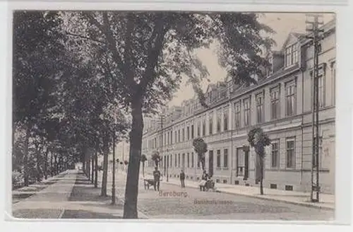 57384 Feldpost Ak Bernburg Bahnhofstrasse 1916