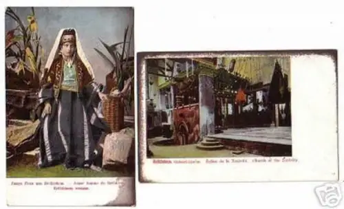 16410/2 Ak Bethlehem Geburtskirche usw. um 1910