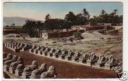 30751 Ak Karnak Sphinx-Straße um 1920