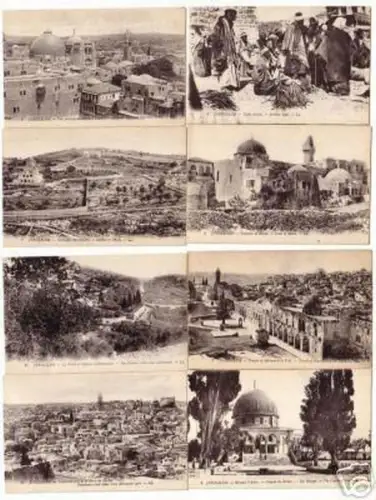 08110/ 8 Ak Jerusalem Israel um 1920